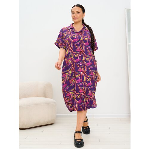 Платье maxroses, фиолетовый - изображение №1