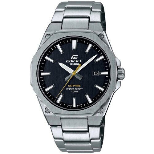 Наручные часы CASIO Edifice Наручные часы CASIO EFR-S108D-1A, черный (черный/серебристый) - изображение №1