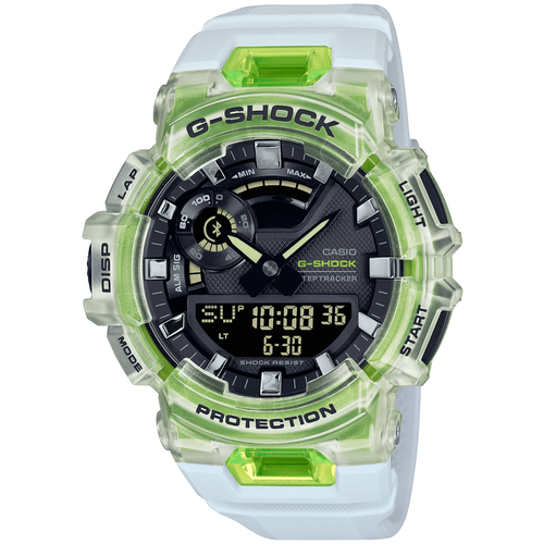 Наручные часы CASIO G-Shock Наручные Часы Casio GBA-900SM-7A9, белый, бесцветный (серый/черный/зеленый/белый/бесцветный)