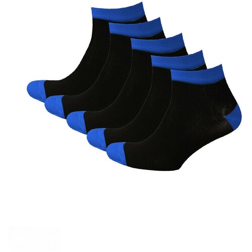 Носки STATUS, 5 пар, черный (черный/синий) - изображение №1