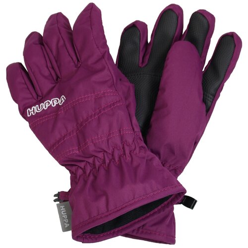 Перчатки Huppa, фиолетовый, бордовый (бордовый/фиолетовый) - изображение №1