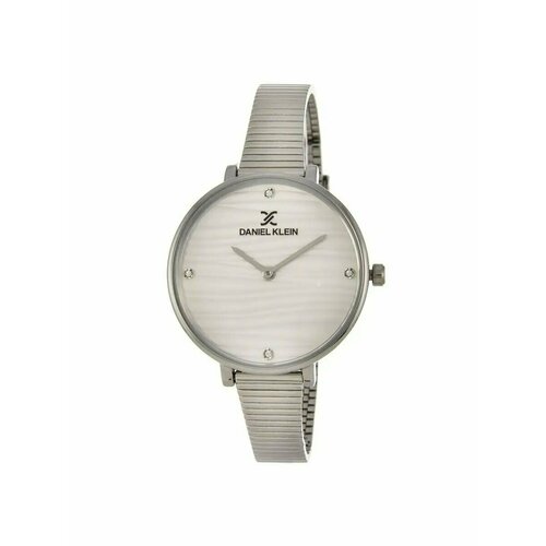 Наручные часы Daniel Klein Часы наручные DANIEL KLEIN DK12899-1 Гарантия 1 год, серебряный, белый (серебристый/белый)
