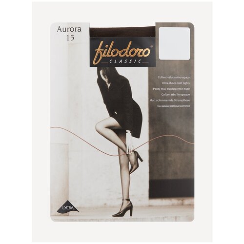 Колготки  Filodoro Classic Aurora, 15 den, коричневый - изображение №1