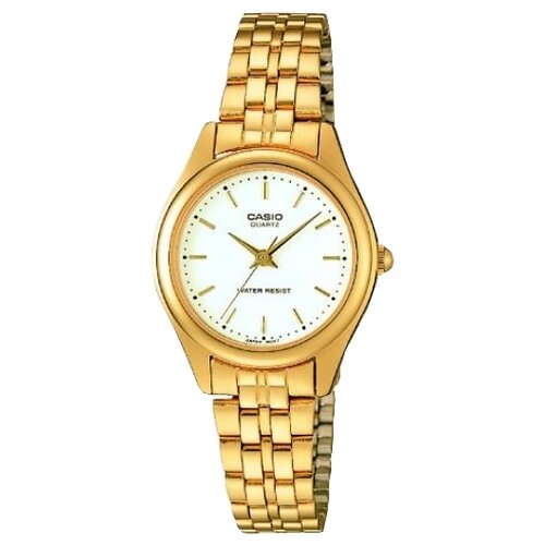 Наручные часы CASIO Collection LTP-1129N-7A, белый, золотой (белый/золотистый)