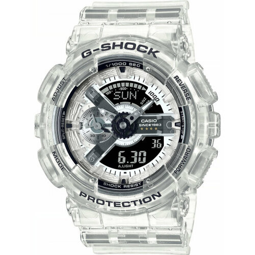 Наручные часы CASIO G-Shock Наручные часы Casio GA-114RX-7AER, бесцветный (бесцветный/прозрачный)