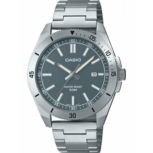 Наручные часы CASIO Collection Наручные часы Casio MTP-B155D-3EVEF, серый - изображение №1