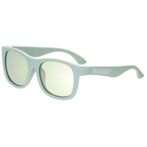 Солнцезащитные очки Babiators, вайфареры, поляризационные, зеленый - изображение №1