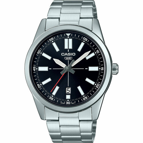 Наручные часы CASIO Collection Часы Casio MTP-VD02D-1E, черный