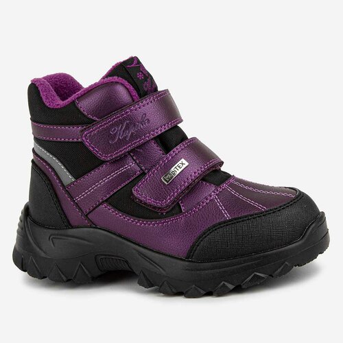 Ботинки Kapika, фиолетовый (черный/фиолетовый/черный-фиолетовый)