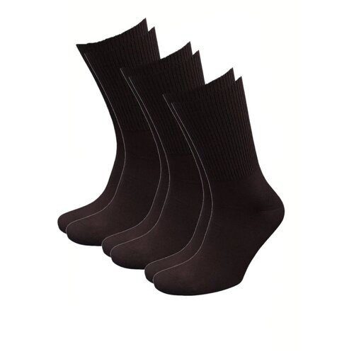 Носки ГРАНД, 3 пары, серый (серый/черный/коричневый/темно-серый) - изображение №1