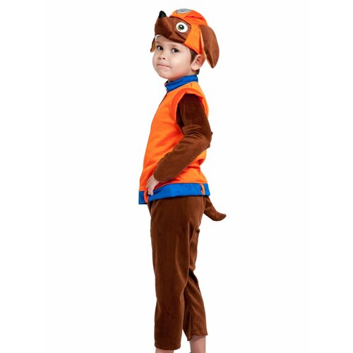 Карнавальный костюм "Зума" Щенячий патруль (коричневый/оранжевый) - изображение №1