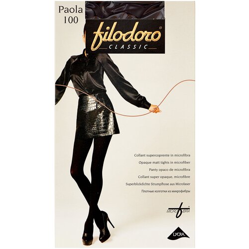 Колготки  Filodoro Classic Paola, 100 den, коричневый