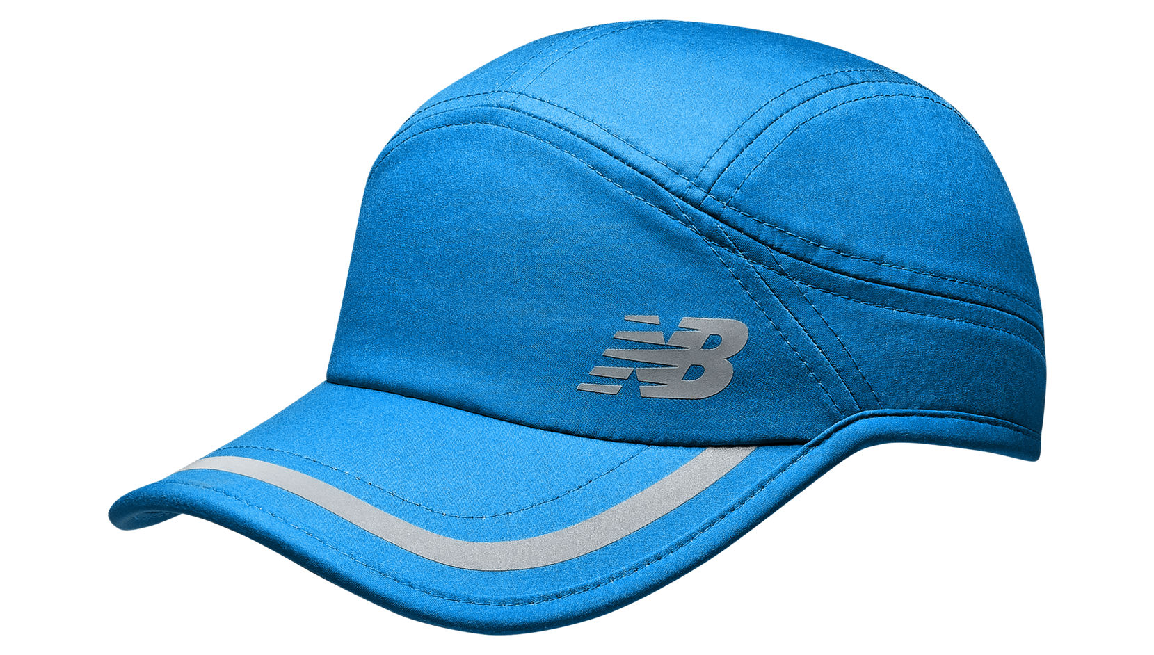 Кепки Mens NB IMPACT RUNNING CAP (голубой) - изображение №1