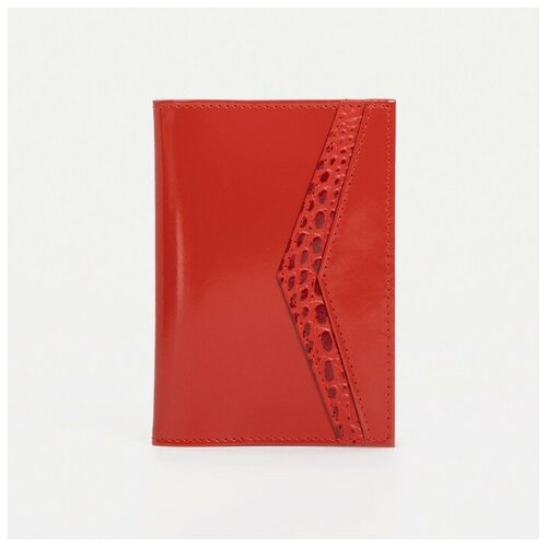 Обложка для паспорта Textura 6942195, красный, мультиколор (красный/мультицвет)