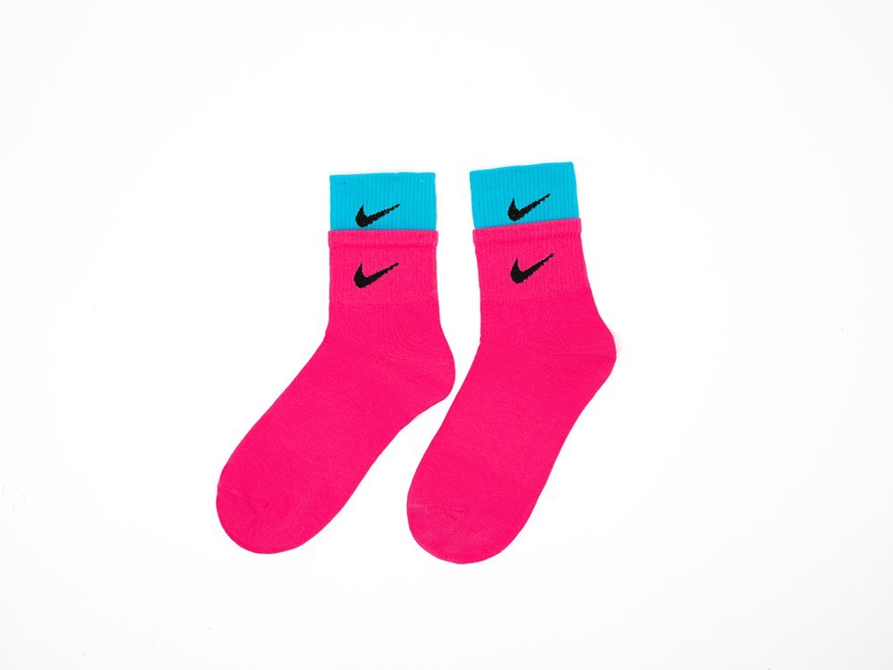 Носки длинные Nike (розовый) - изображение №1