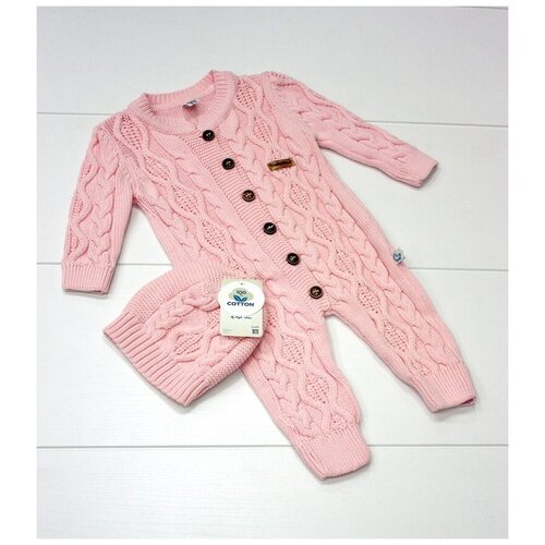 Комплект одежды  BabyTime, розовый - изображение №1