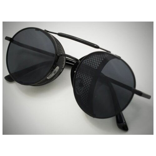 Солнцезащитные очки , черный - изображение №1