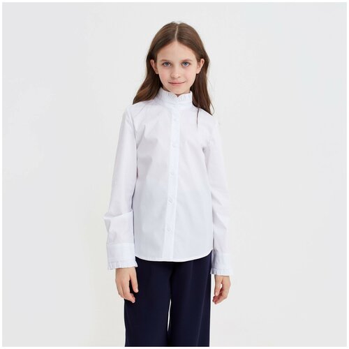 Школьная блуза Minaku, белый - изображение №1