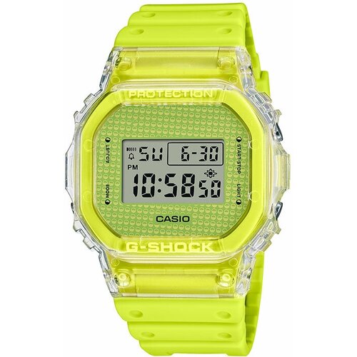 Наручные часы CASIO G-Shock Casio DW-5600GL-9, серый, зеленый (серый/зеленый/желтый)