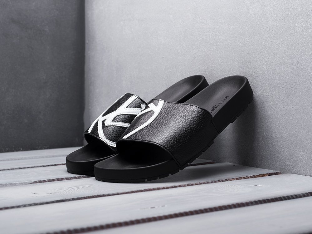 Сланцы Louis Vuitton (черный) - изображение №1
