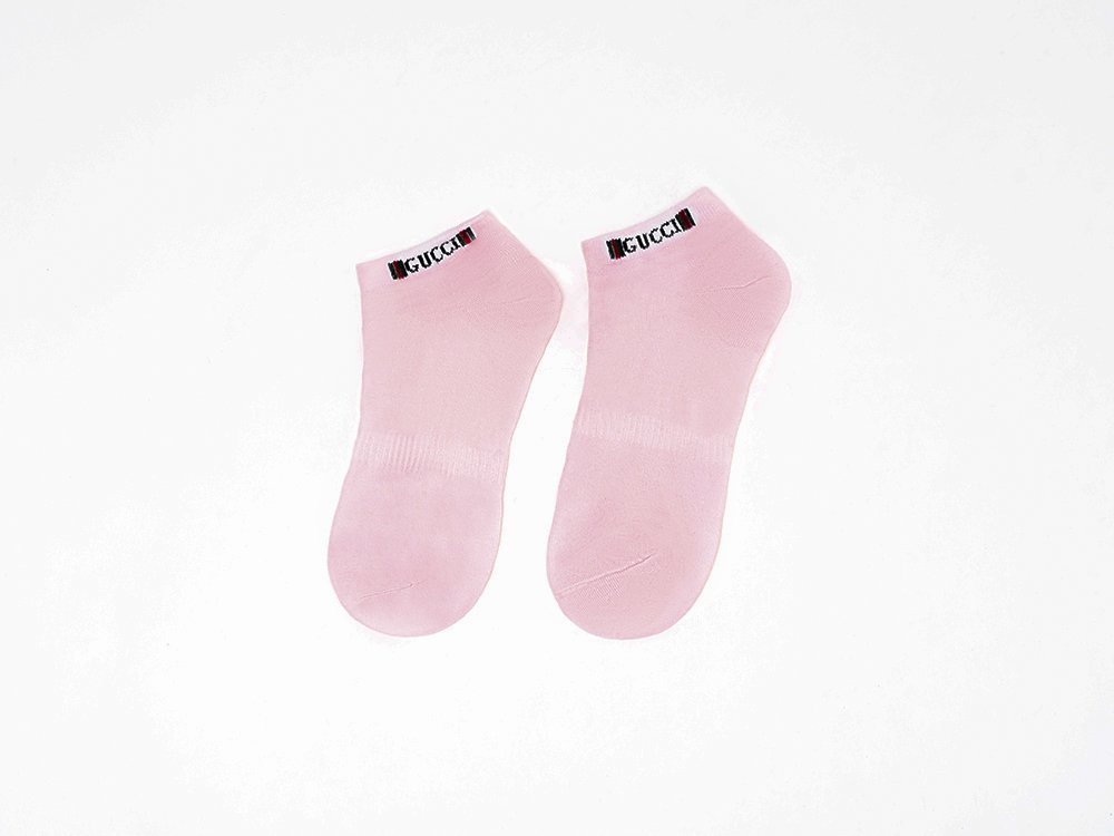 Носки короткие Gucci (розовый) - изображение №1