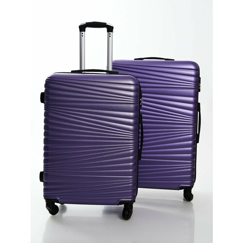 Комплект чемоданов Feybaul 31686, 90 л, фиолетовый