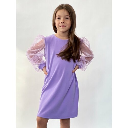 Платье Бушон, фиолетовый (фиолетовый/сиреневый) - изображение №1