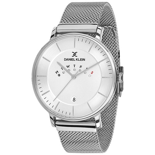 Наручные часы Daniel Klein 11736-1, серебряный, серый (серый/серебристый)