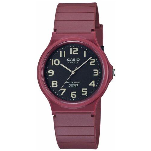 Наручные часы CASIO Collection Наручные часы Casio Collection MQ-24UC-4B, фиолетовый, черный (черный/красный/бордовый/фиолетовый) - изображение №1