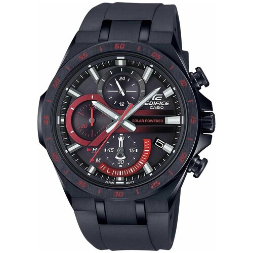 Наручные часы CASIO Edifice Casio EQS-920PB-1A, красный, черный (черный/красный)