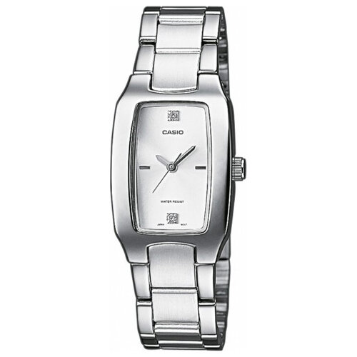 Наручные часы CASIO LTP-1165A-7C2, белый, серебряный (серебристый/белый) - изображение №1