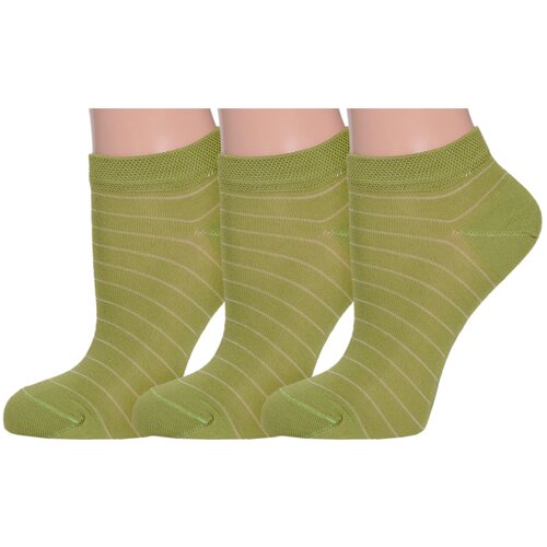 Носки Grinston, 3 пары, зеленый