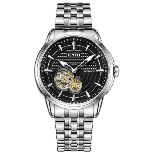 Наручные часы EYKI Классические часы EYKI E7019L-CZ8WWH, черный, белый (черный/серебристый/белый)