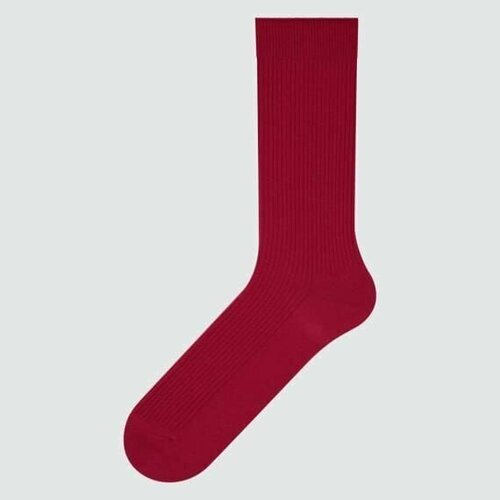 Носки Uniqlo, бордовый - изображение №1