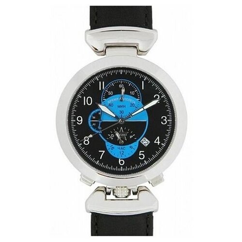 Наручные часы СПЕЦНАЗ Спецназ Часы наручные Спецназ "Профессионал" кварцевые с хронографом С1020107-OS20 (стальной) - изображение №1