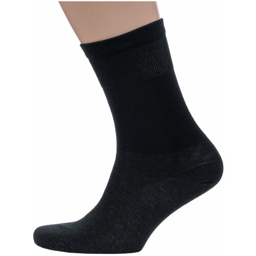 Мужские носки Dr. Feet, 1 пара, классические, антибактериальные свойства, черный