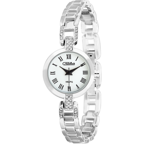 Наручные часы Слава 6081119/2035, серебряный (серебристый/белый)