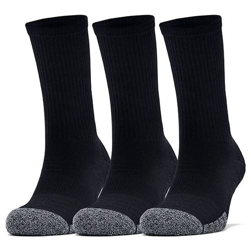 Носки Under Armour, 3 пары, серый, черный, белый (серый/черный/белый)