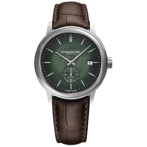 Наручные часы RAYMOND WEIL Наручные часы Raymond Weil 2238-STC-52001, зеленый, серебряный (зеленый/серебристый/зеленый-коричневый)