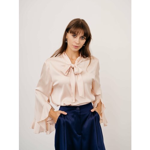 Блуза  Модный Дом Виктории Тишиной, розовый - изображение №1