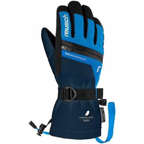 Перчатки Reusch, синий, голубой (синий/голубой) - изображение №1