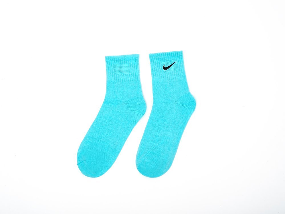 Носки длинные Nike (голубой) - изображение №1