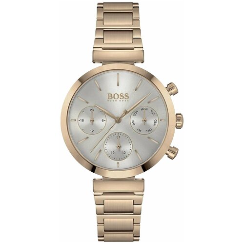 Наручные часы BOSS Flawless Наручные часы Hugo Boss Flawless HB1502531, золотой, серебряный (серебристый/золотистый/золотистый-серебристый) - изображение №1