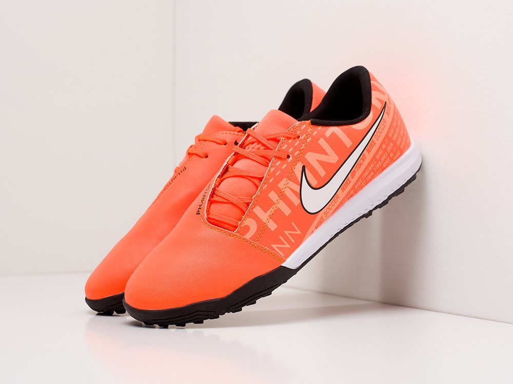 Футбольная обувь NIke Zoom Phantom VNM Pro TF (оранжевый) - изображение №1