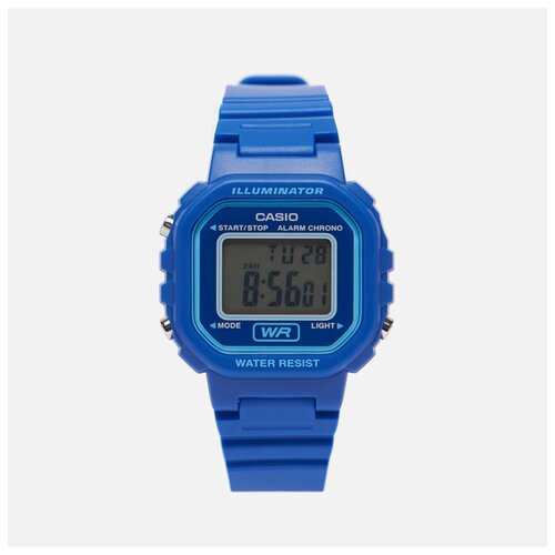 Наручные часы CASIO LA-20WH-2A, синий, серый (серый/синий)