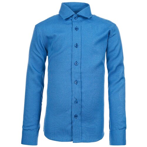 Школьная рубашка Imperator, синий (синий/разноцветный/мультицвет)