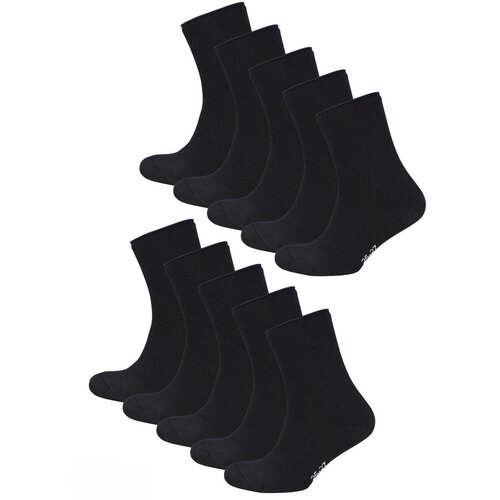 Носки STATUS, 10 пар, черный - изображение №1