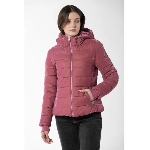 куртка  Rinascimento демисезонная, средней длины, розовый