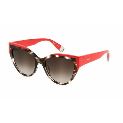 Солнцезащитные очки FURLA 694-3KA, красный (красный/бесцветный)