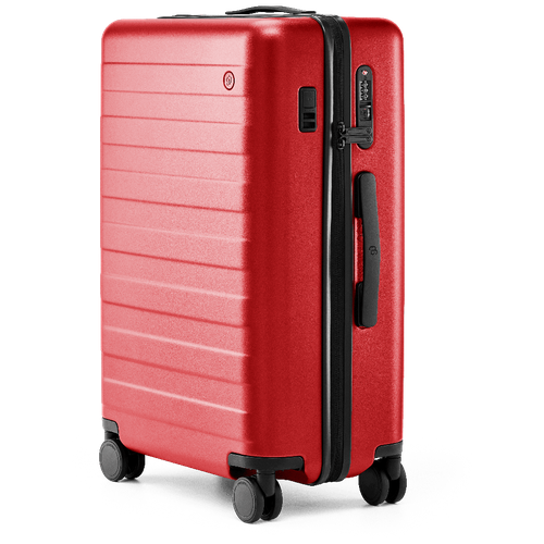 Чемодан-самокат NINETYGO Rhine PRO plus Luggage 223105, 65 л, красный